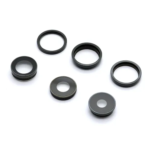 Staklo kamere za iPhone 14 Pro Max+ frame black Original (MS).