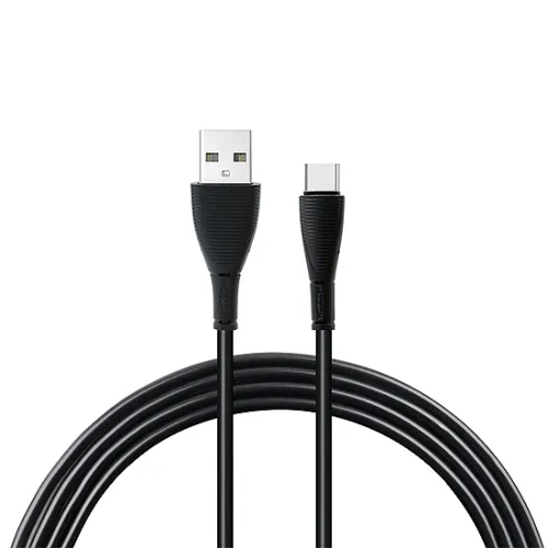 USB data kabl Moxom CC-63 FAST Type C 1m crni (MS).