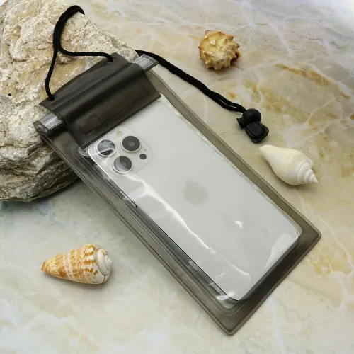 Vodootporna Futrola - maska Bikini Transparent 6.5in crna (MS).