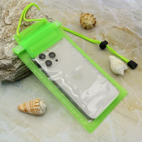 Vodootporna Futrola - maska Bikini Transparent 6.5in zelena (MS).