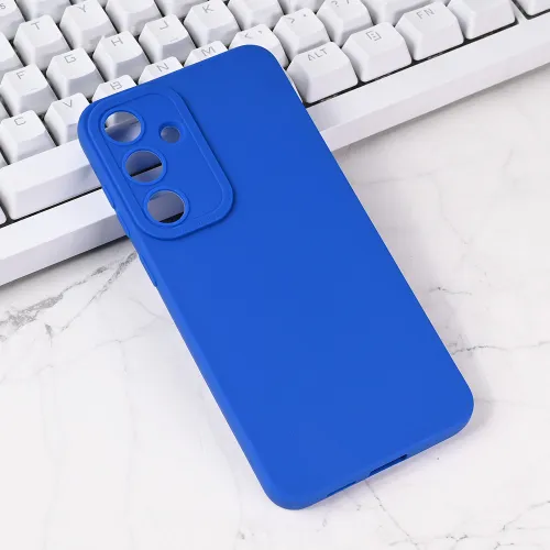 Futrola - maska Silikon Pro Camera za Samsung S936 Galaxy S25 Plus plava.