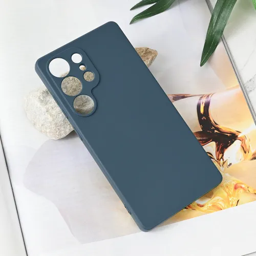 Futrola - maska Teracell Soft Velvet za Samsung S938 Galaxy S25 Ultra plava.