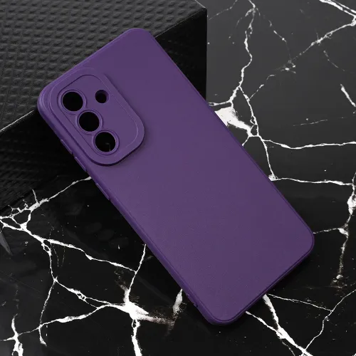 Futrola - maska Teracell Giulietta za Samsung A566 Galaxy A56 5G mat tamno ljubicasta.