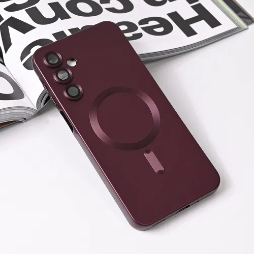 Futrola - maska Magsafe Chrome za Samsung A165F Galaxy A16 bordo.