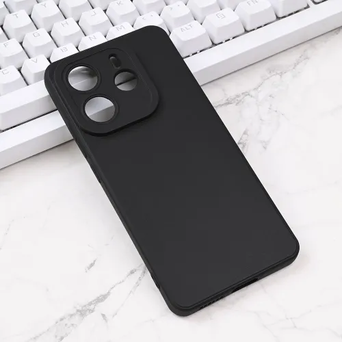 Futrola - maska Silikon Pro Camera za Xiaomi Redmi Note 14 5G crna.