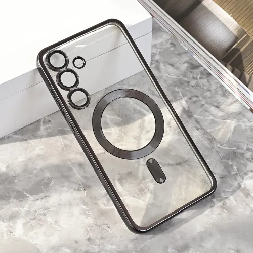 Futrola - maska Magsafe Lux za Samsung S936 Galaxy S25 Plus crna.