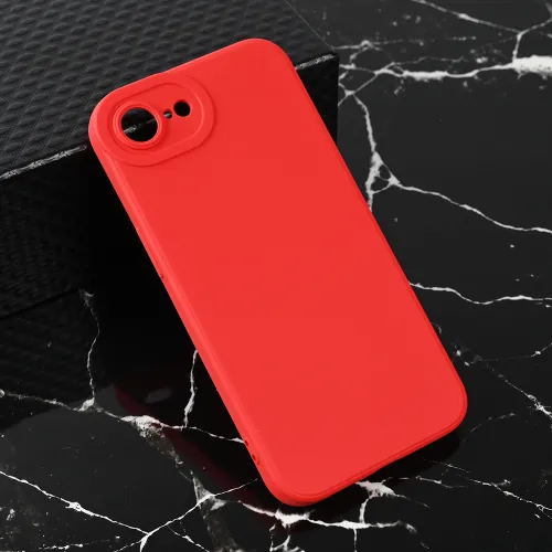 Futrola - maska Teracell Giulietta za iPhone 16e 6.1 mat crvena.