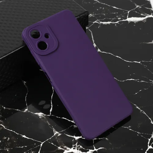 Futrola - maska Teracell Giulietta za Samsung A065F Galaxy A06 mat tamno ljubicasta.