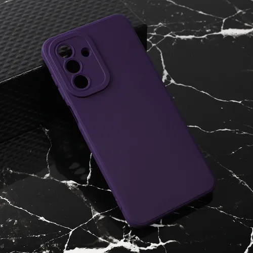 Futrola - maska Teracell Giulietta za Samsung A266 Galaxy A26 5G mat tamno ljubicasta.