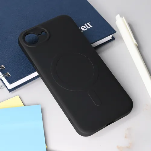 Futrola - maska Teracell Giulietta Magsafe za iPhone 16e 6.1 crna.