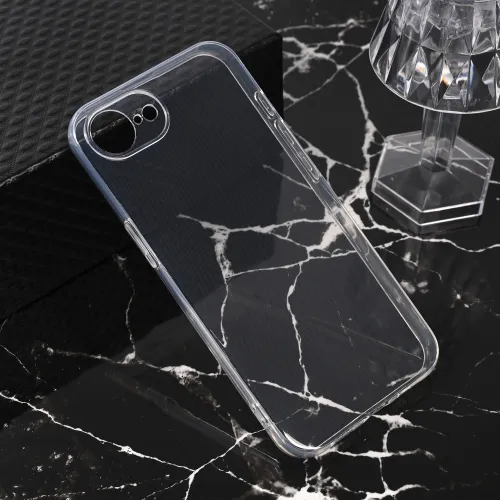 Silikonska futrola - maska Ultra Thin za iPhone 16e 6.1 Transparent.