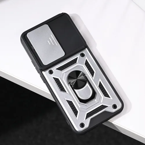 Futrola - maska Hard Shield za Huawei Honor X8c srebrna.