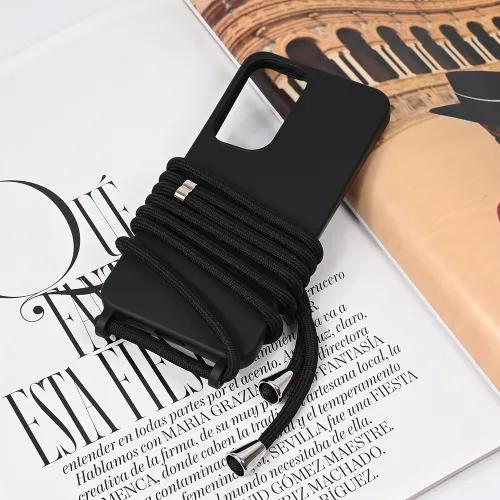 Futrola - maska Crossbody za Samsung S931 Galaxy S25 crna.