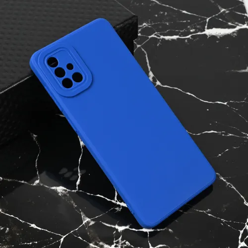 Futrola - maska Teracell Giulietta za Samsung A715F Galaxy A71 mat plava.