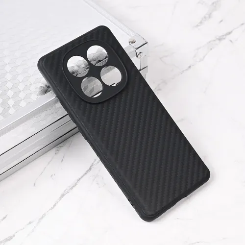 Futrola - maska Carbon fiber za Xiaomi Redmi Note 14 Pro 5G (EU) crna.