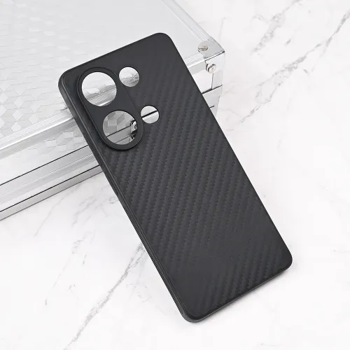 Futrola - maska Carbon fiber za Xiaomi Redmi Note 14S (EU) crna.