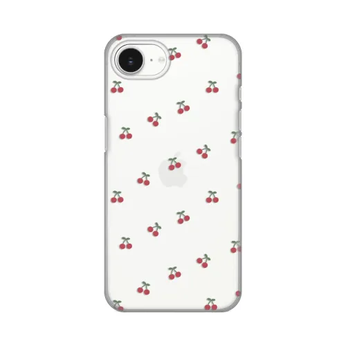 Silikonska futrola - maska print Skin za iPhone 16e 6.1 Little Cherry.