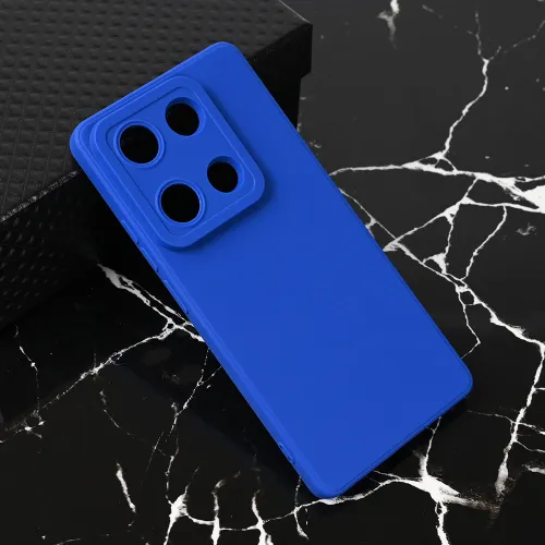 Futrola - maska Teracell Giulietta za Xiaomi Redmi Note 14S (EU) mat plava.