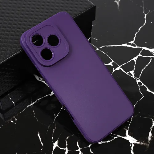 Futrola - maska Teracell Giulietta za Huawei Honor 400 Lite mat tamno ljubicasta.