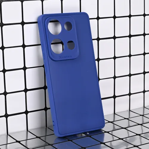 Futrola - maska 3D Camera za Xiaomi Redmi Note 14s tamno plava.