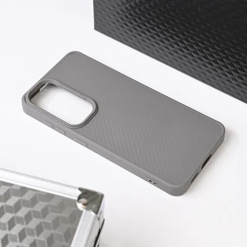 Futrola - maska Magsafe Kevlar za Samsung S931 Galaxy S25 siva.