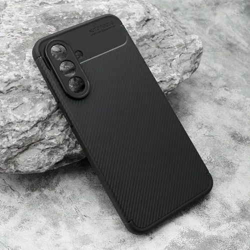 Futrola - maska Carbon za Samsung A566 Galaxy A56 5G crna (MS).