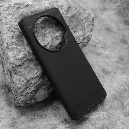 Silikonska futrola - maska BRUSHED za Huawei Honor Magic 7 lite crna (MS).