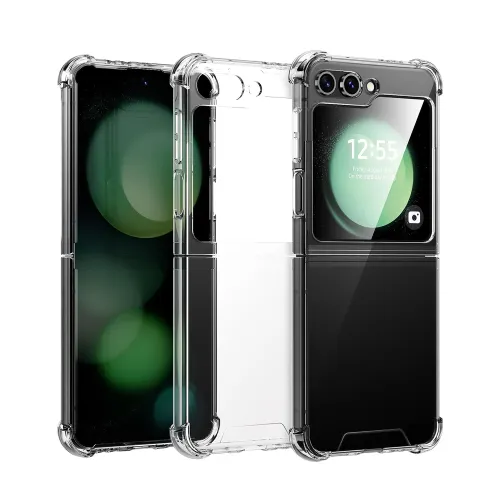 Silikonska futrola - maska Ultra Thin za Samsung F741B/F761B Galaxy Z Flip 6/7 FE 5G Transparent.