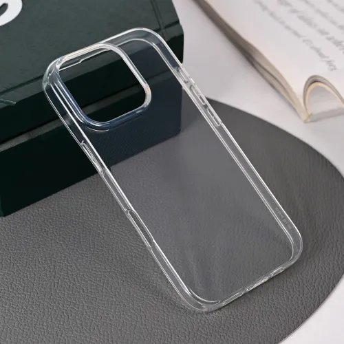 Silikonska futrola - maska Skin za iPhone 16 Pro 6.3 Transparent.