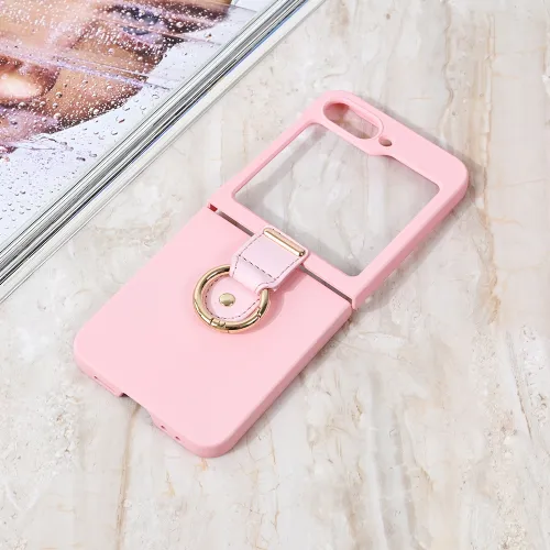 Futrola - maska Slim PC Protective za Samsung F741B/F761B Galaxy Z Flip 6/7 FE 5G roze.
