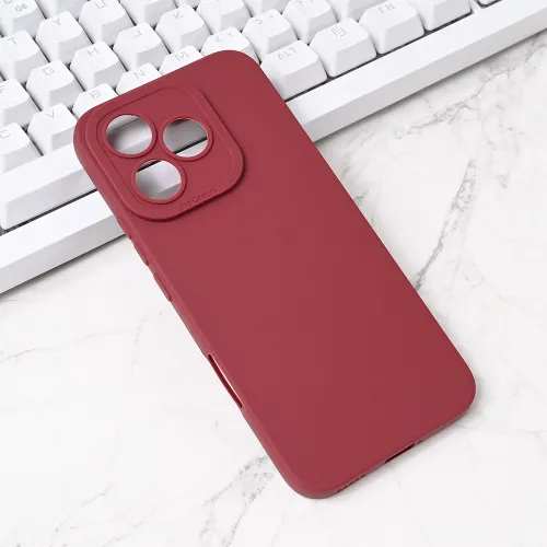 Futrola - maska Silikon Pro Camera za Huawei Honor 400 Lite bordo.