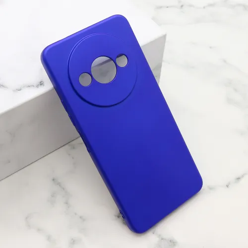 Futrola - maska Soft Silicone za Xiaomi Redmi A3/A3x plava (MS).
