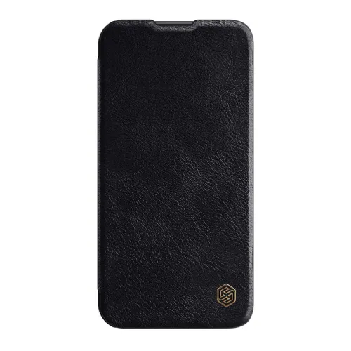 Futrola - maska NILLKIN QIN PRO za iPhone 14 Pro Max (6.7) crna (MS).