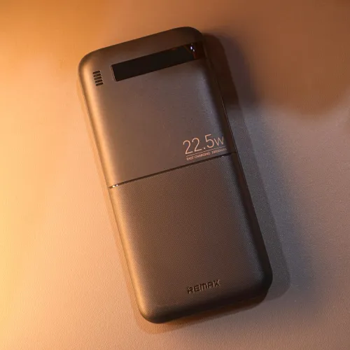 Power bank prenosiva baterija Remax Piloteer Series RPP-71 20W+22.5W Fast Charging 10000mAh crni.