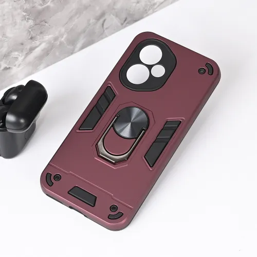 Futrola - maska Hard Ring za Huawei Honor 400 bordo.