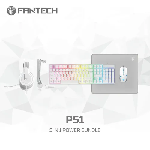 Combo set Gaming Fantech P51 Power 5u1 Space Edition.