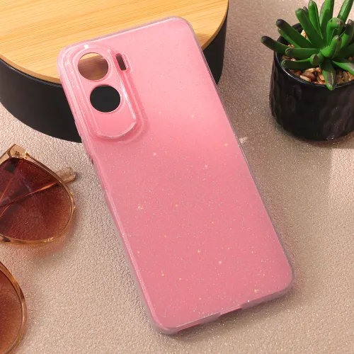Futrola - maska Sparkle Dust za Huawei Honor 90 Lite roza.