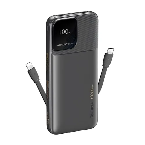 Power bank prenosiva baterija Remax Rellaen series RPP-657 2.4A 10000mAh crna.