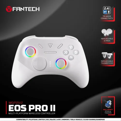 Joypad wireless Fantech WGP15V2 EOS PRO II multiplatform RGB beli.