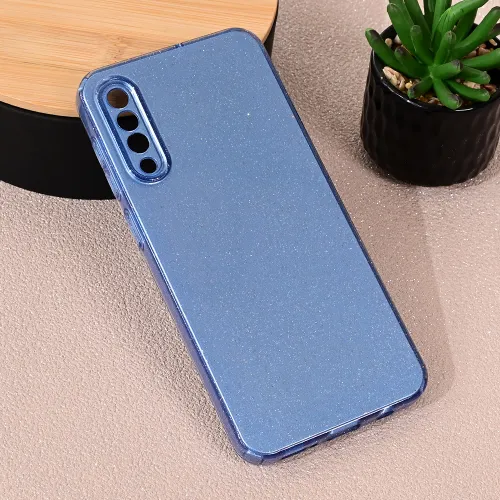 Futrola - maska Sparkle Dust za Samsung A307 Galaxy A30s/A507 Galaxy A50s plava.