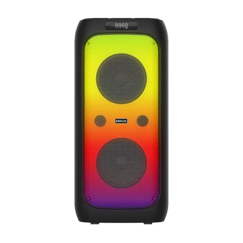 Zvucnik bluetooth BKK K6505D sa dva mikrofona crni (MS).