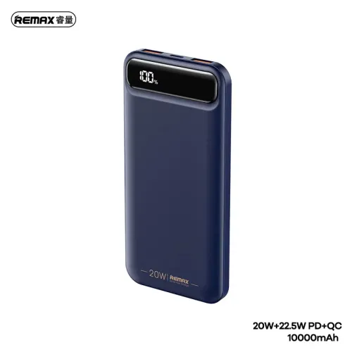 Power bank prenosiva baterija Remax Bole Series RPP-520 PD20W+QC22.5W Fast Charging 10000mAh plavi.