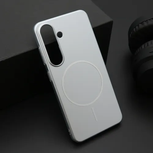 Futrola - maska PURE mat MagSafe za Samsung S931 Galaxy S25 5G srebrna (MS).