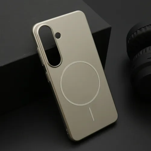 Futrola - maska PURE mat MagSafe za Samsung S931 Galaxy S25 5G zlatna (MS).