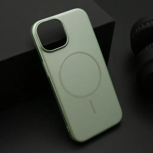 Futrola - maska PURE mat MagSafe za iPhone 15 (6.1) tirkizna (MS).