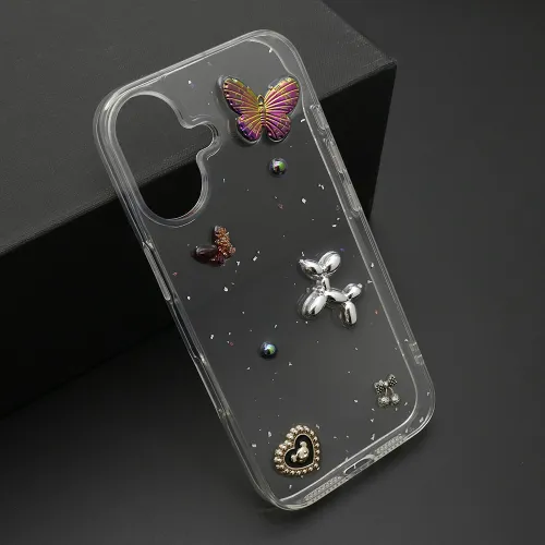 Futrola - maska STICKER za iPhone 16 (6.1) DZ04 (MS).