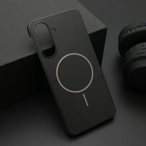 Futrola - maska PURE mat MagSafe za Samsung A266 Galaxy A26 5G crna (MS).