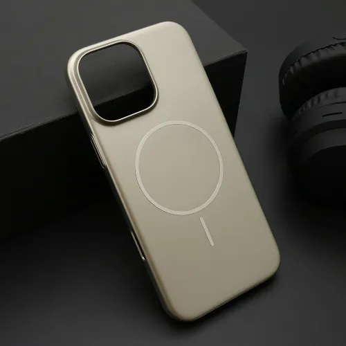 Futrola - maska PURE mat MagSafe za iPhone 16 Pro Max (6.9) zlatna (MS).