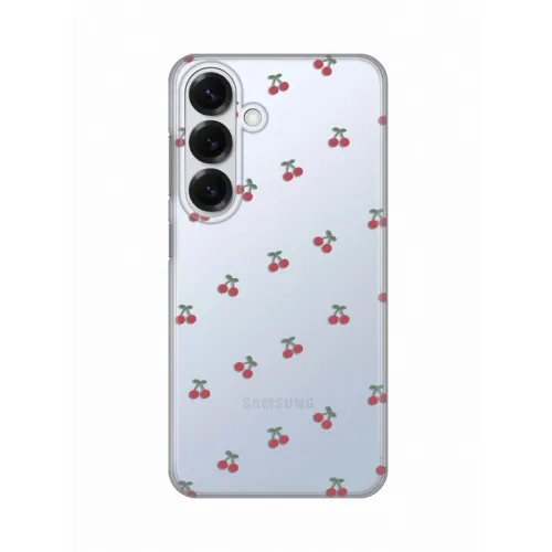 Silikonska futrola - maska print Skin za Samsung S931 Galaxy S25 Little Cherry.