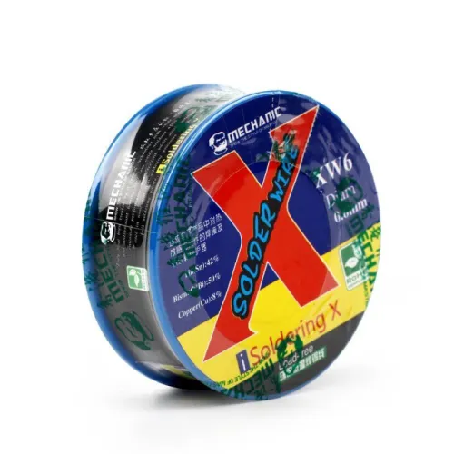 Zica za lemljenje Mechanic 0.6mm/Sn42%/Bi50%/Cu8% za iPhone X/XS/XR/XS MAX.